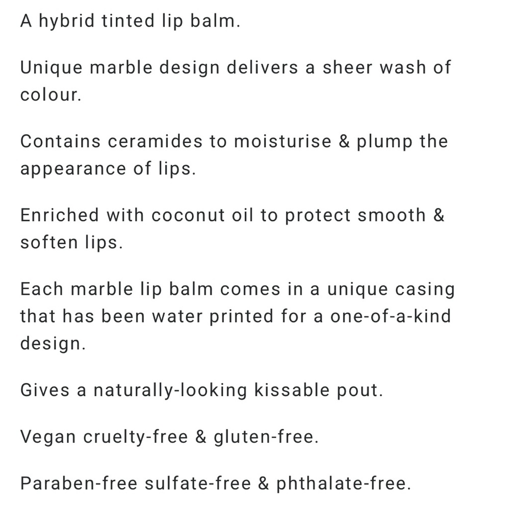 Winky Lux Marbleous Tinted Lip Balm Giddy - Picture 16 of 16
